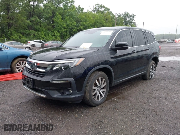 2022 Honda Pilot EX-L with VIN 5FNYF6H58NB018372, listed as a IAAI auction lot 42327580 with 79,332 mi miles and . Bid and sale history available at DreamBid. Image 17.