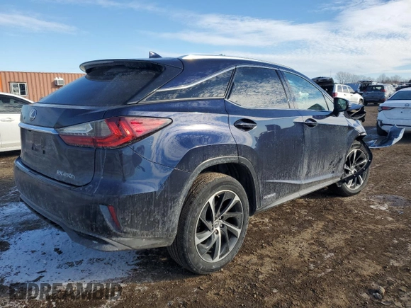 2018 Lexus RX with VIN 2T2BGMCA8JC024954, listed as a Copart auction lot 88871355 with 72,416 mi miles and Salvage Title. Bid and sale history available at carsss.com. Image 3.