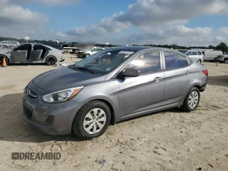 2015 Hyundai Accent GLS with VIN KMHCT4AEXFU906644, listed as a Copart auction lot 43817915 with 121,072 mi miles and Salvage Title. Bid and sale history available at carsss.com. Image 1.