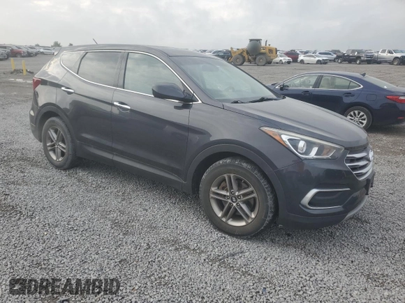 2018 Hyundai Santa Fe 2.4L with VIN 5XYZT3LB5JG561321, listed as a Copart auction lot 54839005 with 90,319 mi miles and Salvage title. Bid and sale history available at DreamBid. Image 4.