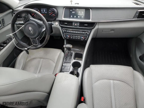 2018 Kia Optima EX with VIN 5XXGU4L36JG231680, listed as a Copart auction lot 44464435 with 82,769 mi miles and Salvage Title. Bid and sale history available at carsss.com. Image 8.