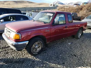 1995 Ford Ranger XL with VIN 1FTCR14A0SPA65601, listed as a Copart auction lot 89194915 with 170,858 mi miles and Clean Title. Bid and sale history available at carsss.com. Image 1.