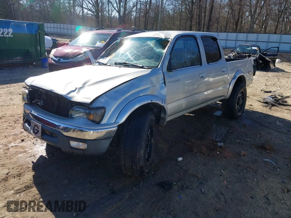 2001 Toyota Tacoma PreRunner with VIN 5TEGN92N11Z790455, listed as a IAAI auction lot 41339843 with 234,979 mi miles and . Bid and sale history available at DreamBid. Image 2.