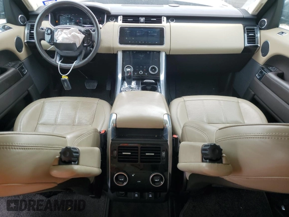 2019 Land Rover Range Rover Sport HSE with VIN SALWR2RV9KA833571, listed as a Copart auction lot 51387475 with 55,937 mi miles and Salvage title. Bid and sale history available at DreamBid. Image 8.