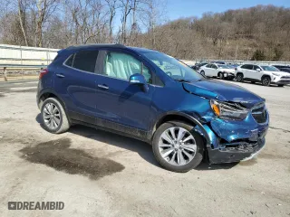 2019 Buick Encore Preferred with VIN KL4CJESB0KB837502, listed as a Copart auction lot 49751205 with 124,292 mi miles and Salvage Title. Bid and sale history available at carsss.com. Image 4.