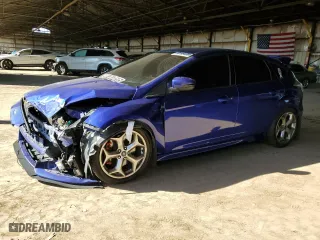 2015 Ford Focus ST with VIN 1FADP3L93FL311914, listed as a Copart auction lot 50105465 with 101,023 mi miles and Salvage Title. Bid and sale history available at carsss.com. Image 1.