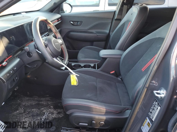 2024 Hyundai Kona N Line with VIN KM8HACA30RU103432, listed as a Copart auction lot 74063904 with 7,506 mi miles and Salvage Title. Bid and sale history available at DreamBid. Image 7.