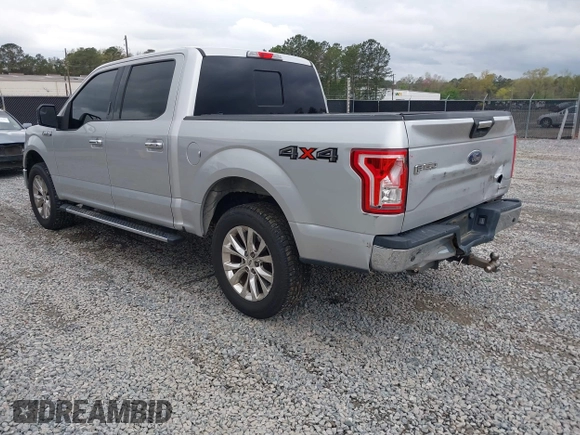 2016 Ford F-150 XLT with VIN 1FTEW1EF1GFB41139, listed as a IAAI auction lot 41867138 with 133,256 mi miles. Bid and sale history available at carsss.com. Image 3.