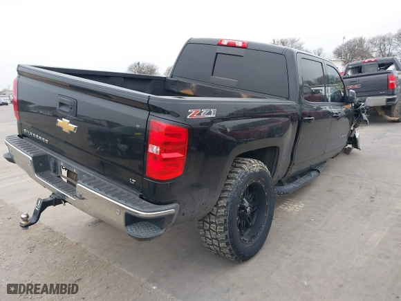 2015 Chevrolet Silverado 1500 LT with VIN 3GCUKREC0FG302637, listed as a IAAI auction lot 40456723 with 145,079 mi miles. Bid and sale history available at carsss.com. Image 4.