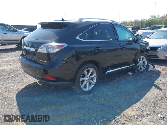 2010 Lexus RX 350 with VIN 2T2ZK1BA2AC033050, listed as a IAAI auction lot 42006248 with 356,968 mi miles. Bid and sale history available at carsss.com. Image 4.