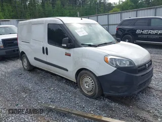 2016 Ram ProMaster City Cargo Tradesman with VIN ZFBERFAT5G6C08458, listed as a IAAI auction lot 42018028 with 166,294 mi miles. Bid and sale history available at carsss.com. Image 1.