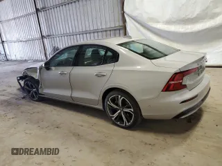 2024 Volvo S60 Plus Dark Theme with VIN 7JRL12FL6RG306908, listed as a Copart auction lot 44723425 with 1,412 mi miles and Salvage title. Bid and sale history available at DreamBid. Image 2.