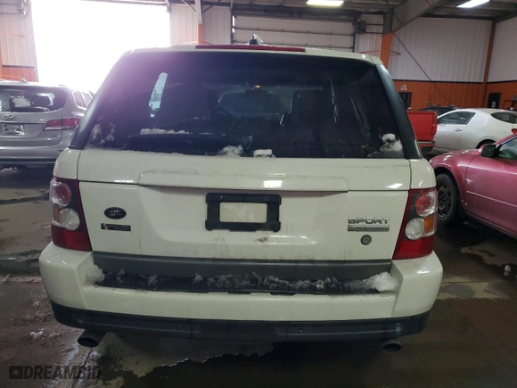 2007 Land Rover Range Rover Sport SC with VIN SALSH23477A984241, listed as a Copart auction lot 81728884 with 173,730 mi miles and Clean Title. Bid and sale history available at carsss.com. Image 6.