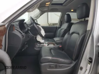 2018 Nissan Armada SV with VIN JN8AY2NC0J9558282, listed as a Copart auction lot 68261684 with 139,668 mi miles and Salvage Title. Bid and sale history available at carsss.com. Image 7.