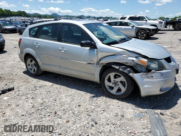 2004 Pontiac Vibe with VIN 5Y2SL62804Z439108, listed as a Copart auction lot 57895945 with 299,999 mi miles and Salvage title. Bid and sale history available at DreamBid. Image 4.
