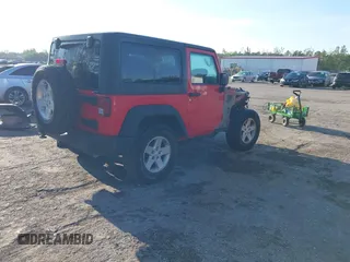 2016 Jeep Wrangler Sport with VIN 1C4AJWAG4GL260300, listed as a IAAI auction lot 41863952 with 40,337 mi miles and . Bid and sale history available at carsss.com. Image 4.