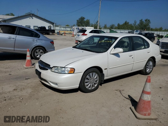 2001 Nissan Altima GXE with VIN 1N4DL01D01C203454, listed as a Copart auction lot 69305514 with 0 mi miles and Salvage Title. Bid and sale history available at carsss.com. Image 1.