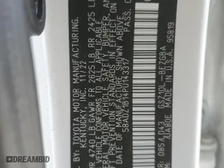 2023 Lexus ES with VIN 58ADZ1B14PU143317, listed as a Copart auction lot 53581935 with 23,278 mi miles and Salvage Title. Bid and sale history available at carsss.com. Image 15.