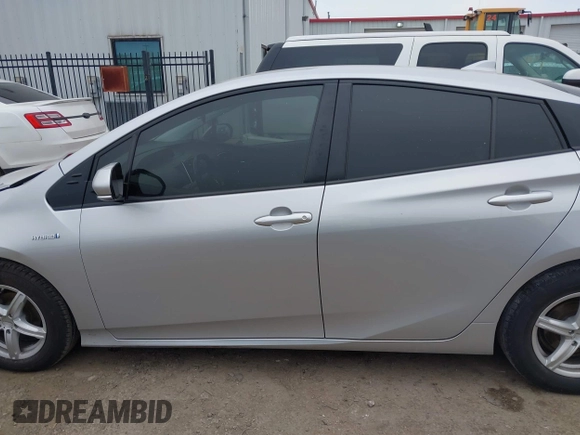 2018 Toyota Prius Two with VIN JTDKARFU7J3549201, listed as a IAAI auction lot 41589765 with 125,500 mi miles. Bid and sale history available at carsss.com. Image 14.