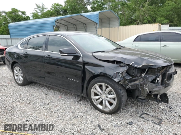 2018 Chevrolet Impala LT with VIN 2G1105S36J9144533, listed as a Copart auction lot 53897875 with 100,956 mi miles and Salvage Title. Bid and sale history available at DreamBid. Image 4.