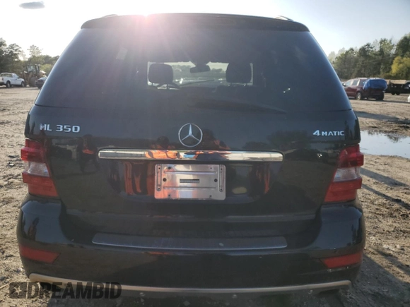 2009 Mercedes-Benz M 350 with VIN 4JGBB86E99A529602, listed as a Copart auction lot 52436885 with 315,302 mi miles and Salvage Title. Bid and sale history available at DreamBid. Image 6.
