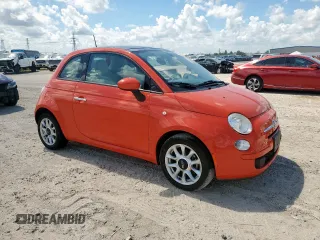 2017 FIAT 500 Pop with VIN 3C3CFFKR8HT508911, listed as a Copart auction lot 62008865 with 70,397 mi miles and Clean title. Bid and sale history available at DreamBid. Image 4.