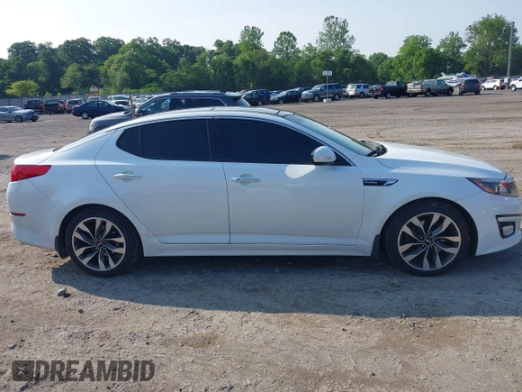 2015 Kia Optima SXL Turbo with VIN 5XXGR4A6XFG469571, listed as a IAAI auction lot 42484269 with 94,372 mi miles and . Bid and sale history available at DreamBid. Image 13.