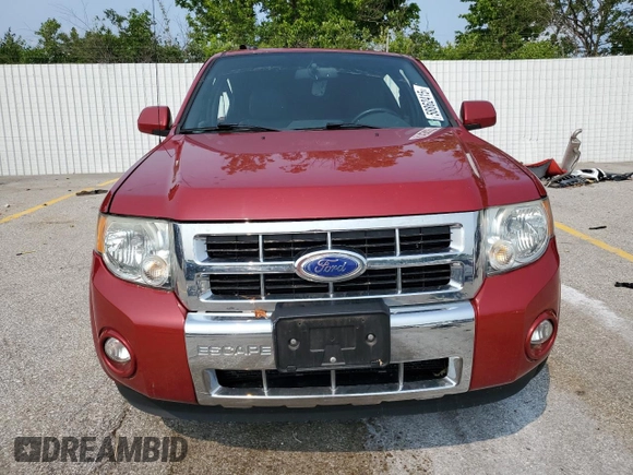 2011 Ford Escape Limited with VIN 1FMCU0EG6BKC48103, listed as a Copart auction lot 58862415 with Not provided miles and Salvage title. Bid and sale history available at DreamBid. Image 5.