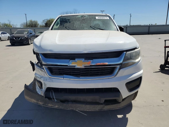 2019 Chevrolet Colorado 2WD Work Truck with VIN 1GCHSBEA0K1143053, listed as a Copart auction lot 49898915 with 143,658 mi miles and Salvage Title. Bid and sale history available at carsss.com. Image 5.