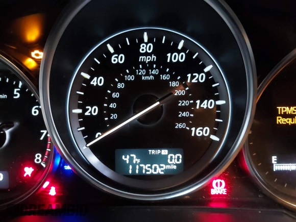 2014 Mazda CX-5 Touring with VIN JM3KE4CY4E0349034, listed as a IAAI auction lot 41478954 with 117,502 mi miles. Bid and sale history available at carsss.com. Image 15.