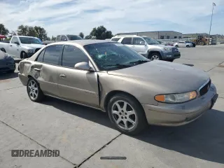 2001 Buick Century Custom with VIN 2G4WS52J511168032, listed as a Copart auction lot 75267664 with 114,345 mi miles and Salvage Title. Bid and sale history available at carsss.com. Image 4.