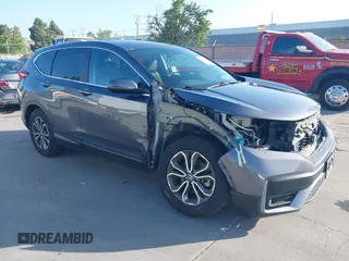 2021 Honda CR-V EX-L z VIN 2HKRW1H82MH420261, wystawiony jako IAAI lot #42111062 z przebiegiem 65 029 mil mil oraz . Historia ofert i sprzedaży dostępna na DreamBid. Obrazek 1.