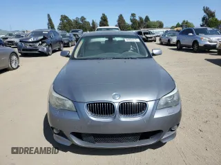 2008 BMW 5 Series 550i with VIN WBANW53598CT51425, listed as a Copart auction lot 54064475 with 124,391 mi miles and Clean Title. Bid and sale history available at carsss.com. Image 5.