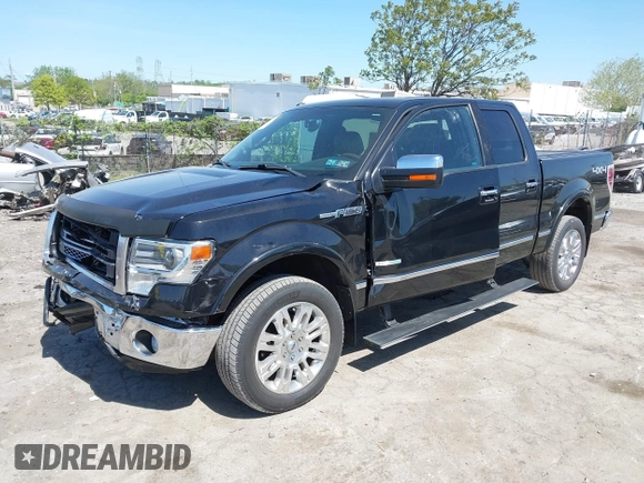 2013 Ford F-150 XL with VIN 1FTFW1ETXDFC78098, listed as a IAAI auction lot 42157142 with 104,778 mi miles and . Bid and sale history available at DreamBid. Image 2.