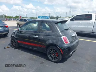 2012 FIAT 500 Abarth with VIN 3C3CFFFH6CT351907, listed as a IAAI auction lot 42385853 with 50,882 mi miles and . Bid and sale history available at DreamBid. Image 3.
