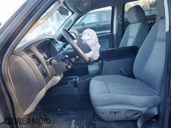 2011 Ram Dakota Bighorn/Lonestar with VIN 1D7RW3GP8BS572084, listed as a Copart auction lot 81589864 with 107,596 mi miles and Salvage Title. Bid and sale history available at carsss.com. Image 7.