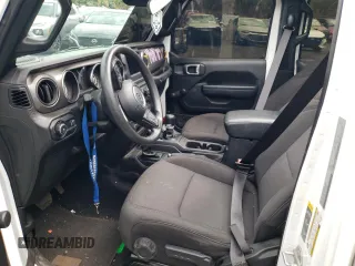 2023 Jeep Wrangler Sport with VIN 1C4HJXDG2PW697694, listed as a Copart auction lot 47454245 with Not Provided miles and Non Repairable. Bid and sale history available at DreamBid. Image 7.
