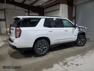 2023 Chevrolet Tahoe Z71 with VIN 1GNSKPKD6PR289300, listed as a Copart auction lot 87679735 with 22,225 mi miles and Salvage Title. Bid and sale history available at carsss.com. Image 3.