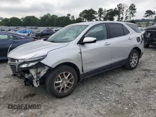 2022 Chevrolet Equinox LT с VIN 3GNAXKEV4NL102614, выставлен на аукционе Copart как лот 58963435 с пробегом 141 608 миль миль и Списание • Salvage title. История ставок и продаж доступна на DreamBid. Изображение 1.