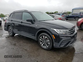 2023 Volkswagen Tiguan S with VIN 3VVFB7AX1PM119581, listed as a Copart auction lot 56563355 with 17,675 mi miles and Salvage title. Bid and sale history available at DreamBid. Image 4.
