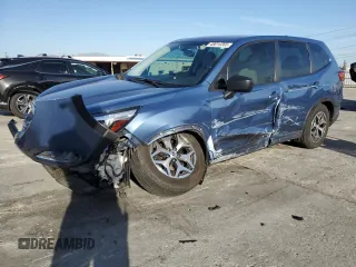 2019 Subaru Forester with VIN JF2SKAAC1KH593648, listed as a Copart auction lot 48014365 with 45,187 mi miles and Salvage Title. Bid and sale history available at carsss.com. Image 1.