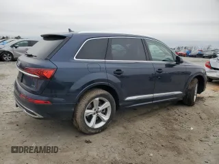2023 Audi Q7 Premium Plus with VIN WA1LCBF74PD027929, listed as a Copart auction lot 44027295 with 16,982 mi miles and Salvage title. Bid and sale history available at DreamBid. Image 3.