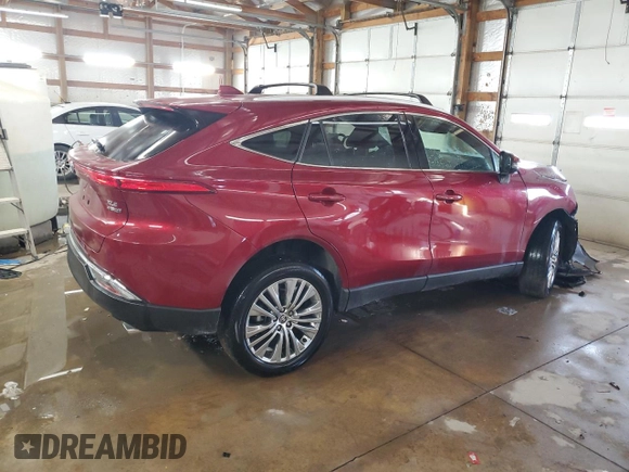 2022 Toyota Venza LE with VIN JTEAAAAH9NJ117455, listed as a Copart auction lot 77976994 with 13,049 mi miles and Salvage Title. Bid and sale history available at carsss.com. Image 3.