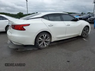 2016 Nissan Maxima SL with VIN 1N4AA6AP4GC403672, listed as a Copart auction lot 58226895 with 153,679 mi miles and Salvage title. Bid and sale history available at DreamBid. Image 3.