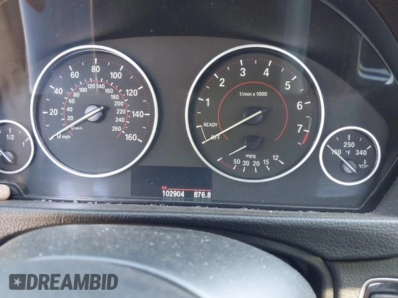 2016 BMW 3 Series 328i with VIN WBA8E9G55GNT83275, listed as a IAAI auction lot 42056215 with 102,904 mi miles and . Bid and sale history available at DreamBid. Image 7.