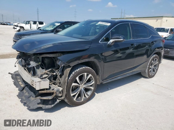 2017 Lexus RX with VIN 2T2ZZMCA1HC092774, listed as a Copart auction lot 52604505 with 132,027 mi miles and Salvage Title. Bid and sale history available at carsss.com. Image 1.
