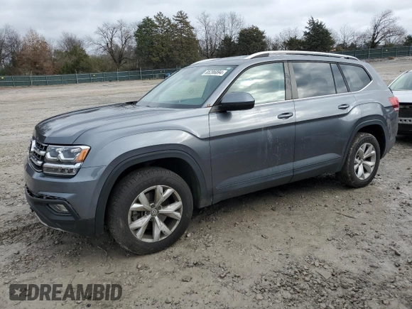 2018 Volkswagen Atlas SE with VIN 1V2CR2CA8JC516141, listed as a Copart auction lot 85286894 with 117,179 mi miles and Salvage title. Bid and sale history available at DreamBid. Image 1.