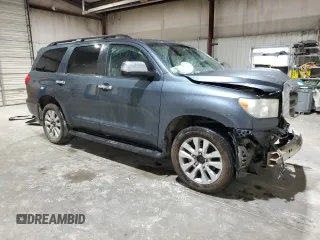 2010 Toyota Sequoia Ltd with VIN 5TDKY5G19AS030674, listed as a Copart auction lot 51869945 with 277,875 mi miles and Salvage Title. Bid and sale history available at carsss.com. Image 4.