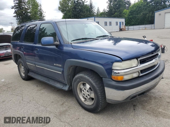 2002 Chevrolet Tahoe LS with VIN 1GNEK13Z62J111284, listed as a Copart auction lot 57854975 with 193,226 mi miles and Clean title. Bid and sale history available at DreamBid. Image 4.