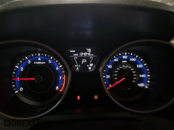 2013 Hyundai Elantra GLS z VIN KMHDH4AE7DU859883, wystawiony jako Copart lot #58296965 z przebiegiem 134 846 mil mil oraz Szkoda całkowita • Salvage title. Historia ofert i sprzedaży dostępna na DreamBid. Obrazek 9.